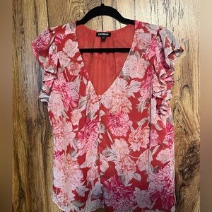 Express  dressy top size medium